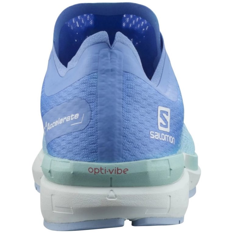 Salomon Sonic 4 Accelerate Women's Running Shoes Blue / Turquoise | CA 58R93
